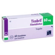 Ticabril 60 Mg Filmtabletten 60 St