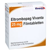 Eltrombopag Vivanta 25 Mg Filmtabletten 84 St