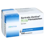 Sertralin Zentiva 50 Mg Filmtabletten 100 St
