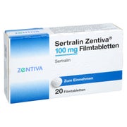 Sertralin Zentiva 100 Mg Filmtabletten 20 St