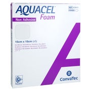 Aquacel Foam Nicht Adhäsiv 15x15 Cm Verband 5 St