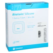 Biatain Silicone Schaumverband 7,5x7,5 Cm 10 St