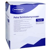 Peha Schlitzkompressen 10x10 Cm Steril 50X2 St