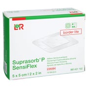 Suprasorb P Sensiflex Border Lite 5x5cm 10 St