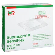 Suprasorb P Sensiflex Border Lite 10x10cm 10 St