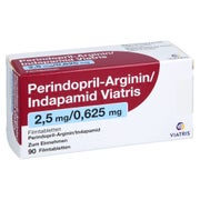 Perindopril-arginin/indapam.viat.2,5mg/0,625mg Fta 90 St