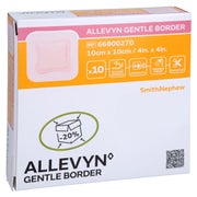Allevyn Gentle Border 10x10 Cm Schaumverb. 10 St