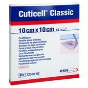 Cuticell Classic Wundgaze 10x10 Cm 10 St
