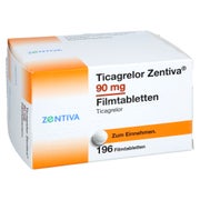Ticagrelor Zentiva 90 Mg Filmtabletten 196 St