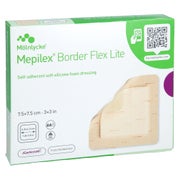 Mepilex Border Flex Lite Schaumverband 7,5x7,5 Cm 5 St