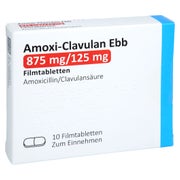Amoxi-clavulan Ebb 875 Mg/125 Mg Filmtabletten 10 St