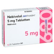 Nebivolol 089pharm 5 Mg Tabletten 25 St