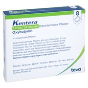 Kentera 3,9 Mg/24 Stunden Transdermale Pflaster 8 St