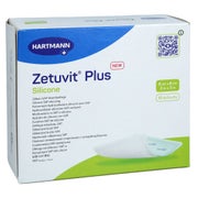 Zetuvit Plus Silicone Steril 8x8 Cm 10 St