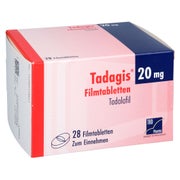 Tadagis 20 Mg Filmtabletten 28 St