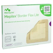 Mepilex Border Flex Lite Schaumverband 15x15 Cm 5 St