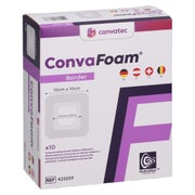 Convafoam Schaumverband Border 10x10 Cm 10 St