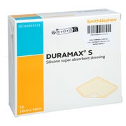 Duramax S 10x10 Cm Superabsorber Silikonverband 10 St