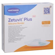 Zetuvit Plus Silicone Border Steril 17,5x17,5 Cm 10 St