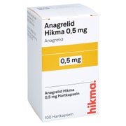 Anagrelid Hikma 0,5 Mg Hartkapseln 100 St