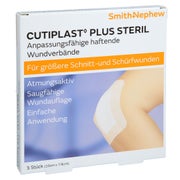 Cutiplast Plus Steril 7,8x10 Cm Verband 5 St