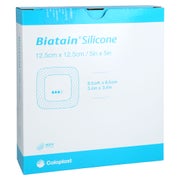 Biatain Silicone Schaumverband 12,5x12,5 Cm 10 St