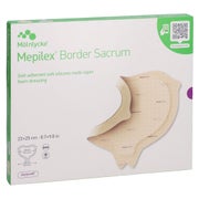 Mepilex Border Sacrum Schaumverb.22x25 Cm Steril 5 St