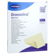Grassolind Salbenkompressen 10x10 Cm Steril 10 St