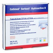 Cutimed Sorbact Hydroactive B Gel-v.7x8,5 Cm Haft. 10 St