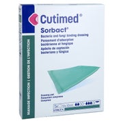 Cutimed Sorbact Saugkompressen 10x10 Cm 5 St