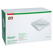 Gazin Mullkomp.7,5x7,5 Cm Steril 8fach 50X2 St