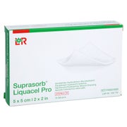 Suprasorb Liquacel Pro 5x5 Cm Kompressen 10 St