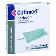 Cutimed Sorbact Kompressen 4x6 Cm 6 St