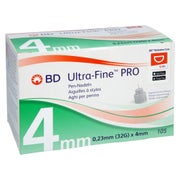 Bd Ultra-fine Pro Pen-nadeln 4 Mm 32 G 0,23 Mm 14 St