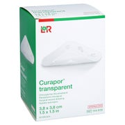 Curapor Wundverband Steril Transparent 3,8x3,8 Cm 50 St